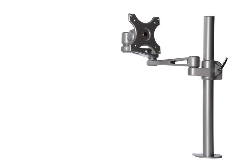 Kenson Monitor Arm Pole Mount 7220A SILVER - Bilde 4