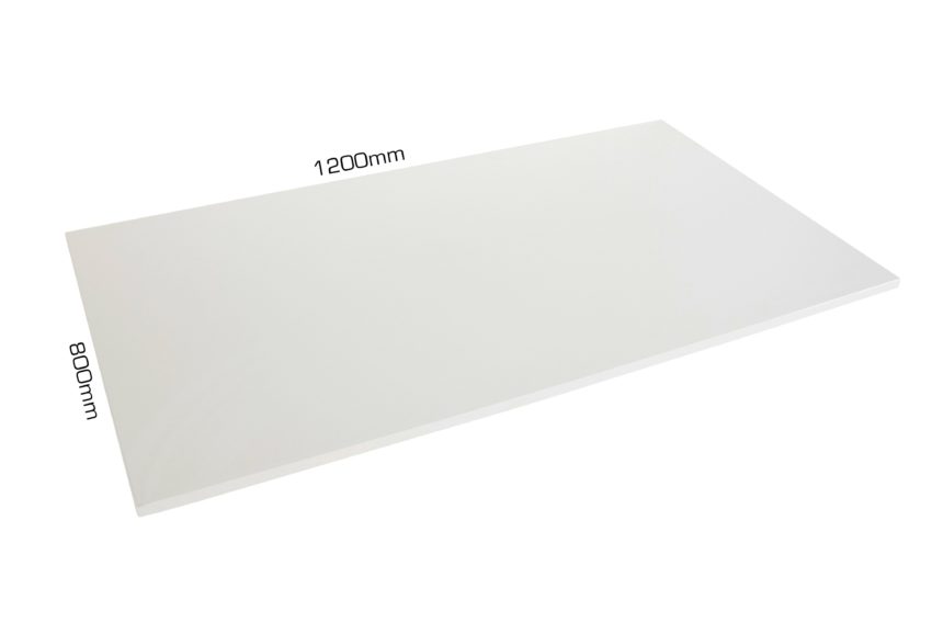 COMPACT TABLE TOP 120x80 CM.WHITE - Bilde 3