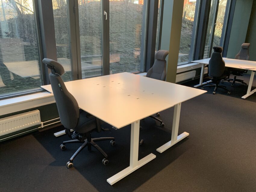 COMPACT 2 SIT & STAND TABLE - WHITE - Bilde 19