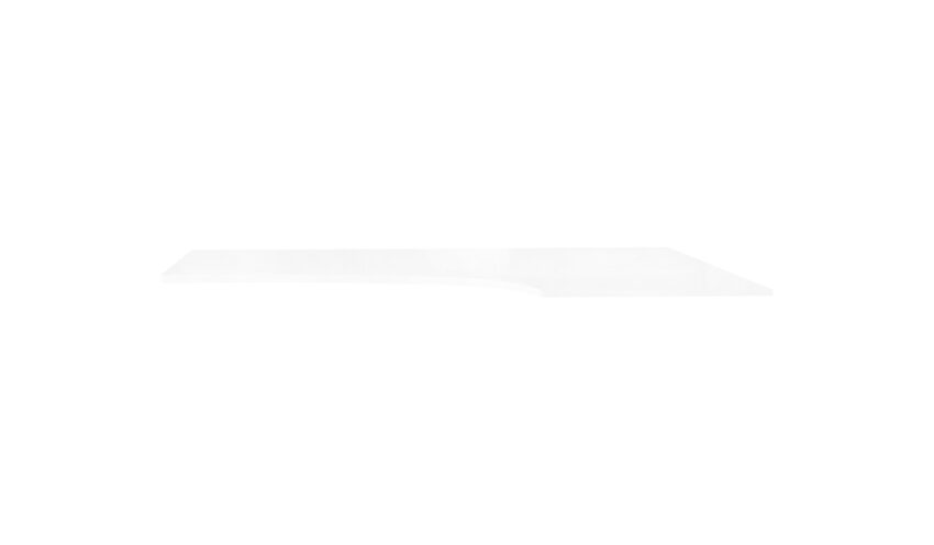 L-FORM TABLE TOP 200x120/60 CM.WHITE - Bilde 2