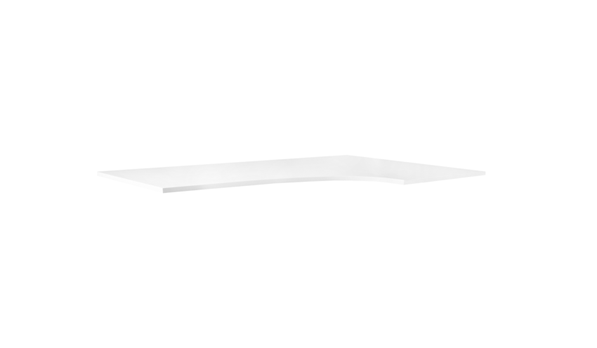 L-FORM TABLE TOP 200x120/60 CM.WHITE - Bilde 4