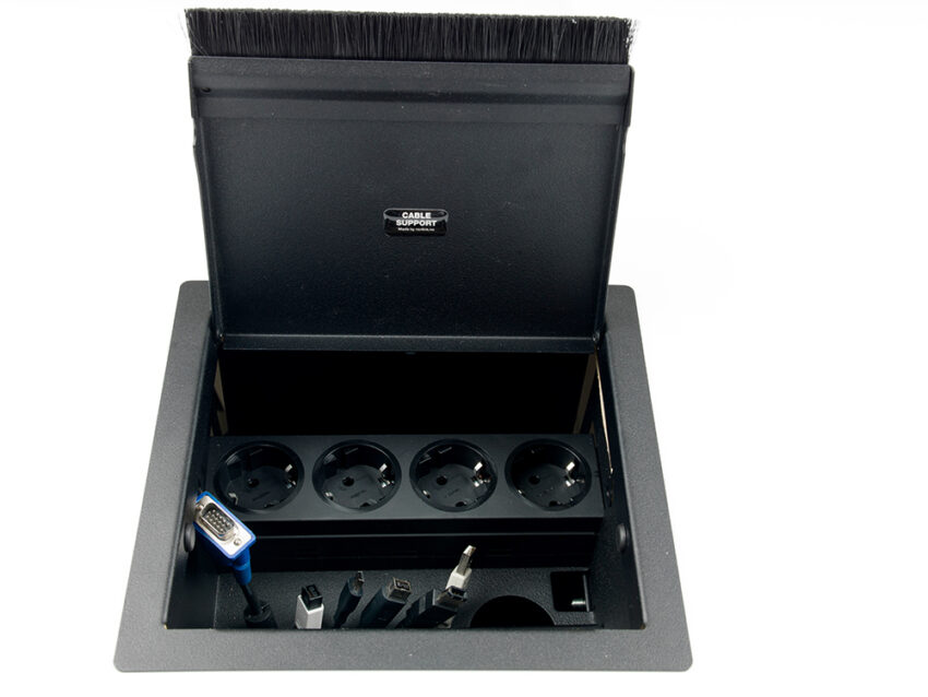 Kenson Cable Support Mini- pakke, sort