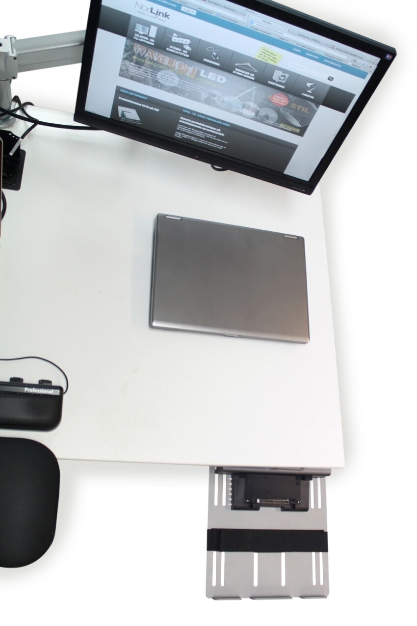 KENSON LAPTOP-OPPHENG EASY-RELEASE WHITE - Bilde 2