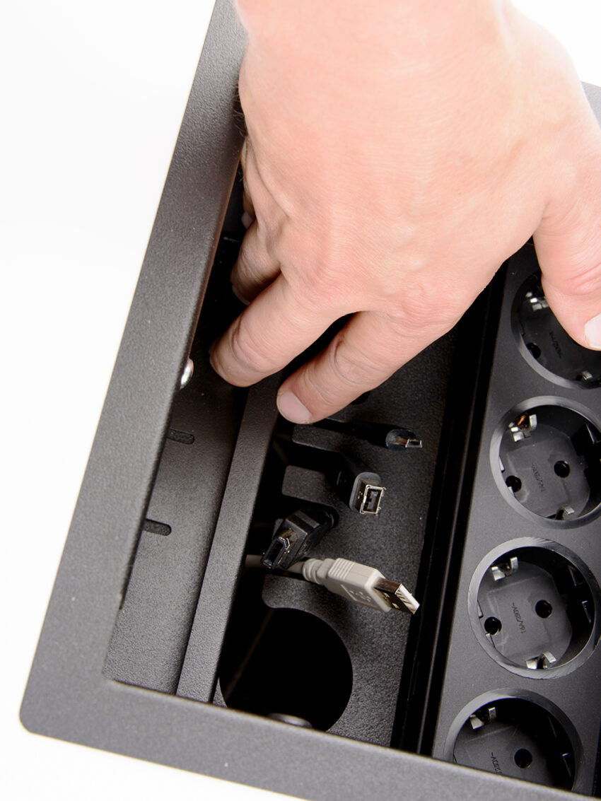 Kenson Cable Support Mini- pakke, sort - Bilde 13
