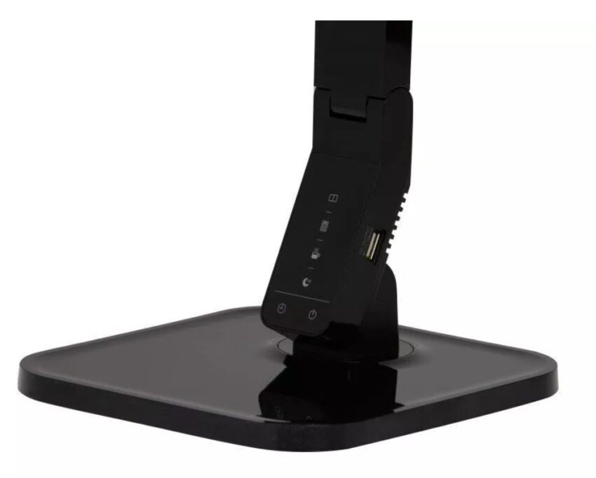 KENSON Touch LED lampe med sokkel, sort - Bilde 2