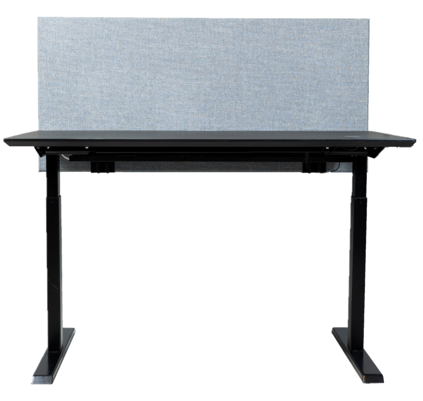 Hugin Bordskjerm 140 cm Grå