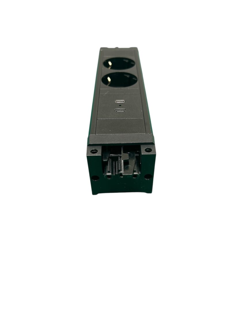 Powerdock Click 2 stikk, 2 USB-C - sort - Bilde 3