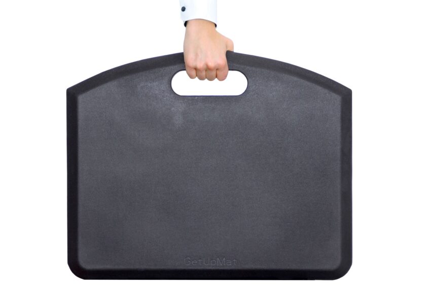KENSON GetUpMat workstation mat with carrying handle, grey - Bilde 3