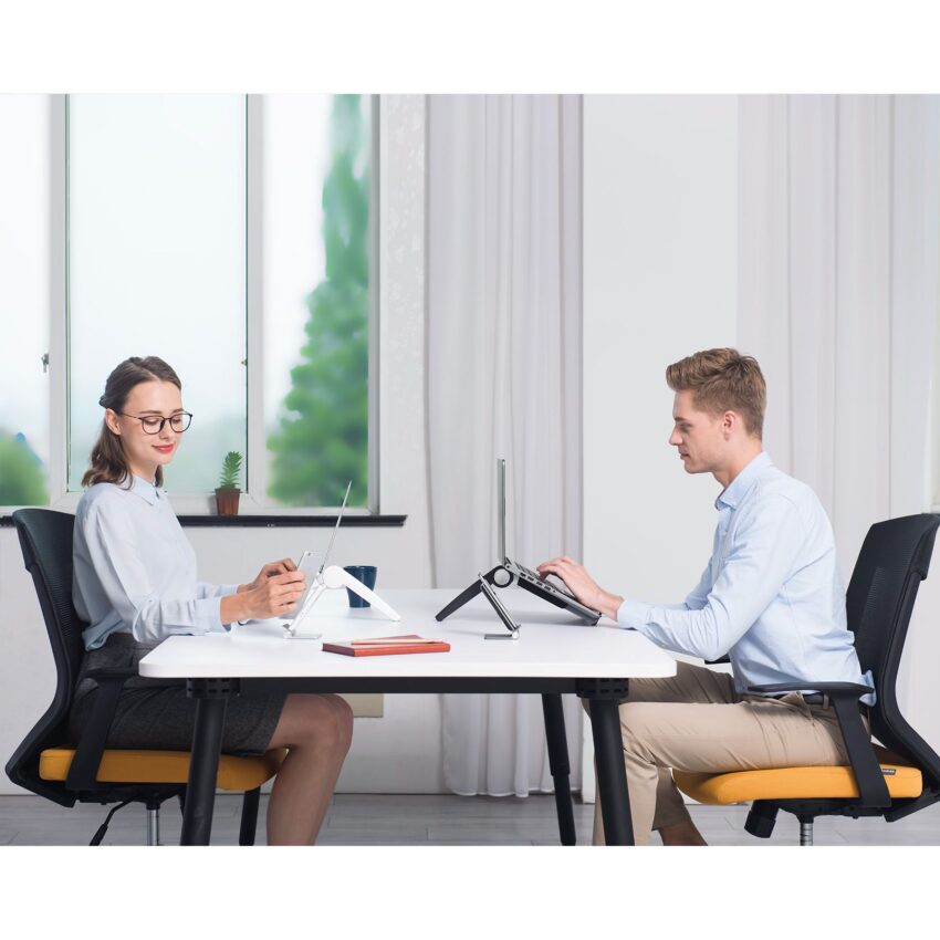 KENSON Spider laptop and tablet stand, white - Bilde 13