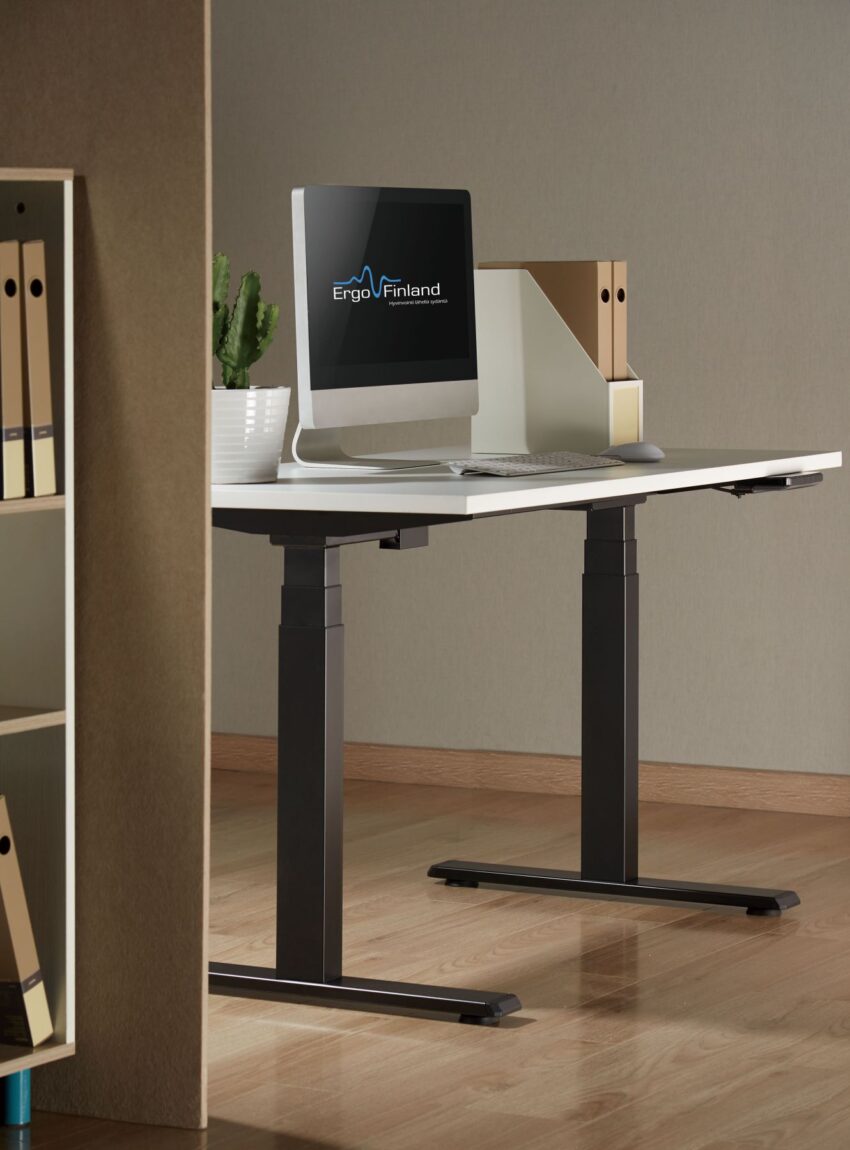 KENSON GetUpDesk Duo electric frame, black - Bilde 11
