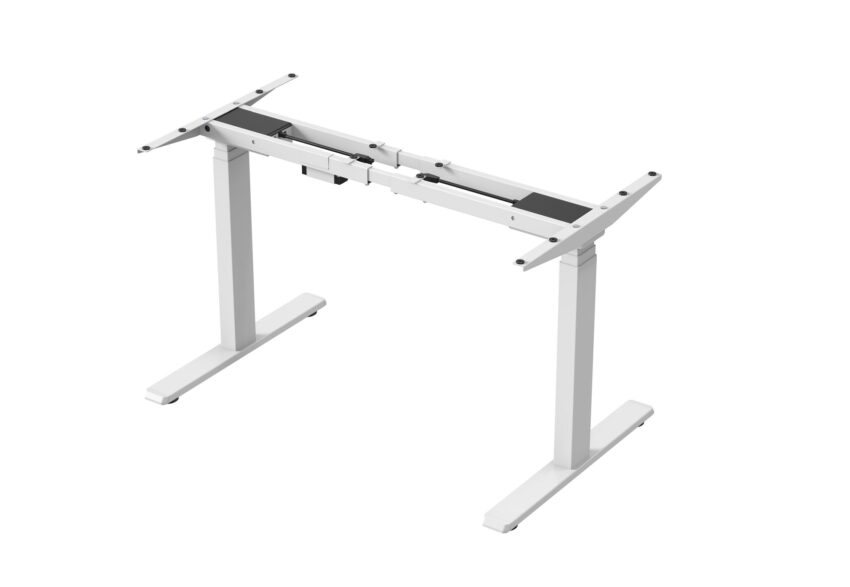 KENSON GetUpDesk Duo electric frame, white - Bilde 5