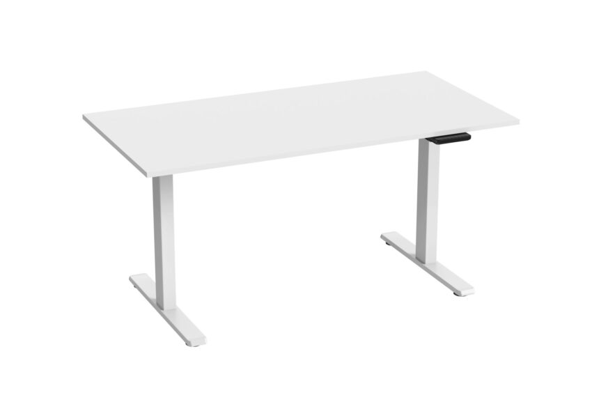 KENSON GetUpDesk Duo electric frame, white - Bilde 8