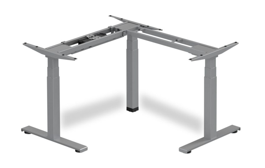 KENSON GetUpDesk Trio electric frame, grey