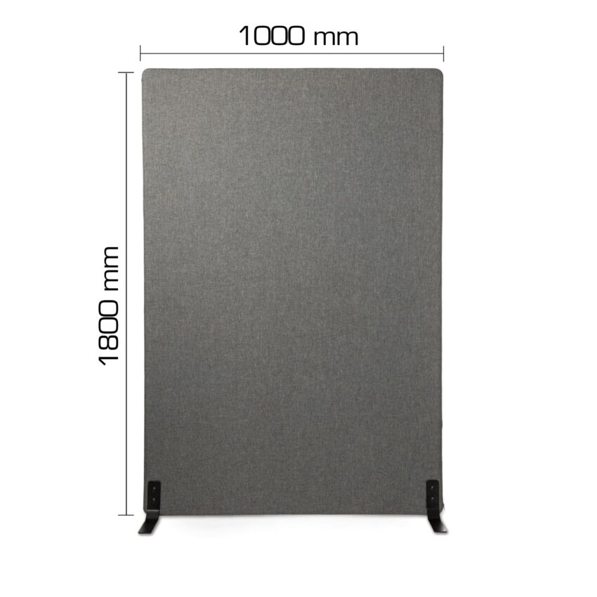 KENSON Soundproof floor stand screen grey 1200*1600 mm, Savio 09 - Bilde 3